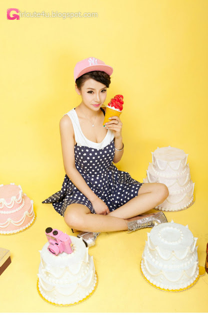 5 Lan Qi - pretty sweet fashion dress - very cute asian girl - girlcute4u.blogspot.com