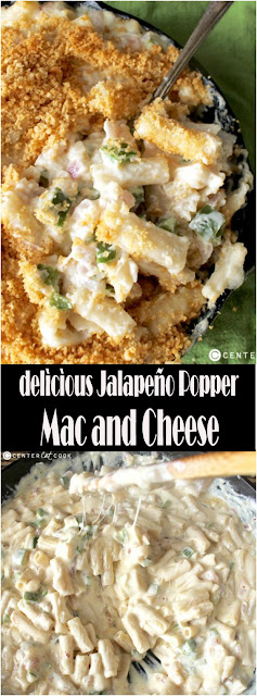 delìcìous Jalapeño Popper Mac and Cheese