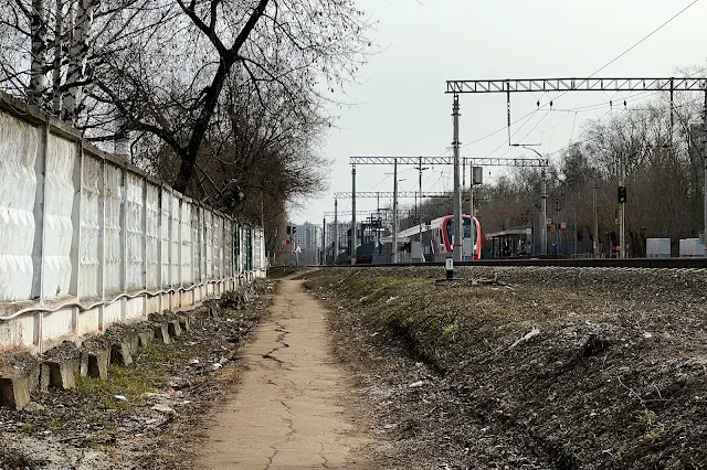 Проектируемый проезд № 2176, железнодорожная станция МЦД Дегунино