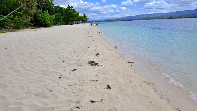 white sandy beach of Canigao Island, Matalom Leyte