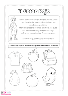Lecturas con los colores - Mundo Inicial pag2