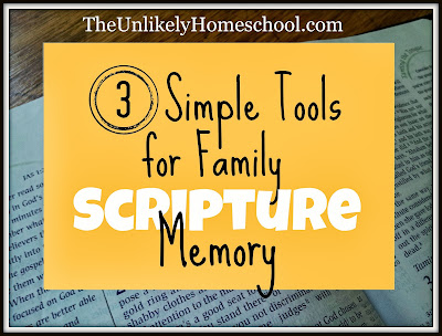 3 Simple Tools for Family Scripture Memory-The Unlikely Homeschool