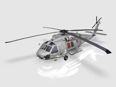 3D Models - CRAFT ANIMATIONS RIGGED UH60F SEAHAWK
