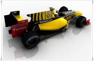 2010 Renault R30 Rear Angle View