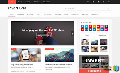 template-invert-grid-for-blogger