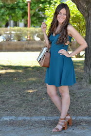 outfits green dress