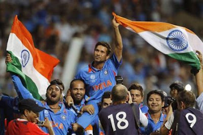 India  World Cup 2011 Celebration Pics