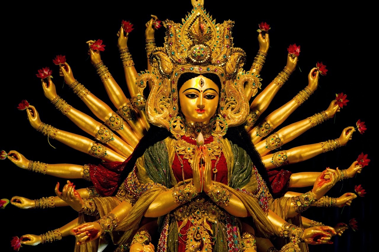 Durga puja wishes lord maa durga hd free - godimages