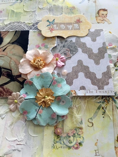 Sisters | A newborn scrapbook layout by Alice Scraps Wonderland