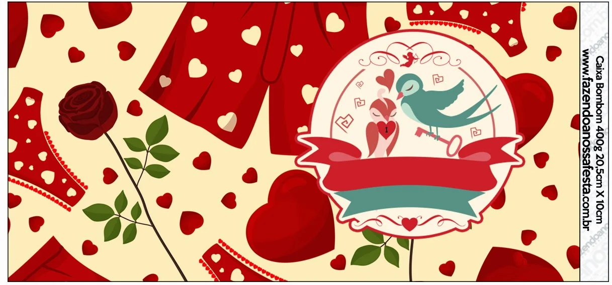 Free Printable Candy Bar Labels for  Valentine's Birds .