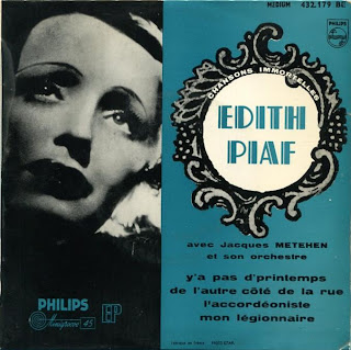 Edith Piaf - Chansons immortelles - France - 1956 - Front