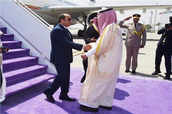 الرئيس السيسي يصل إلى جدة للمشاركة في القمة العربية  جريده الراصد24