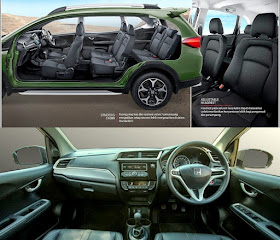 SUV Crossover Baru Honda BR-V 2017 - Interior