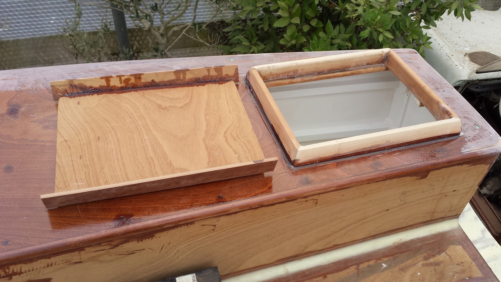 Wooden Boat Building Blog: Making Hatch Covers for the Aft ...