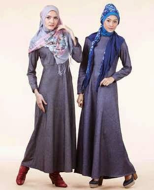 Model Baju Dress Muslim Pesta Terbaru