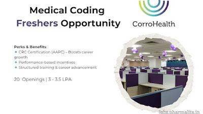 CorroHealth Hiring Medical Coders (Freshers) – Apply Now | Pharma Jobs