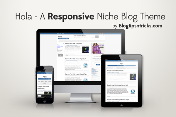 Hola Responsive Niche Blog Theme Demo
