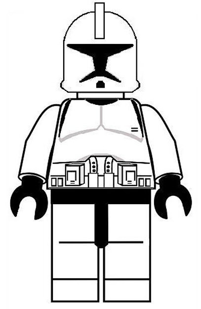 Lego Star Wars Coloring Page