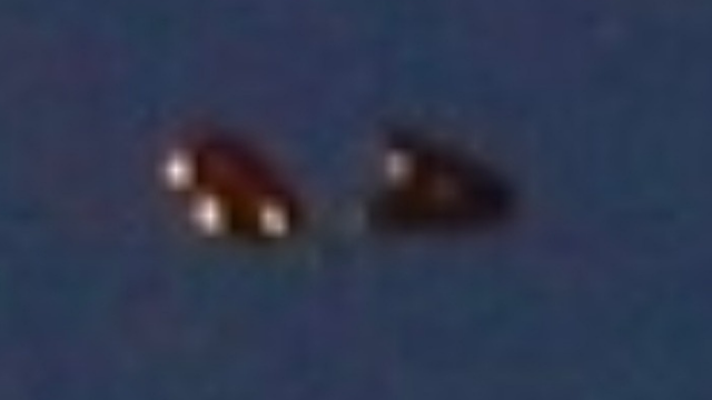 Spinning UFOs are caught 9n camera by eye witness over Milwaukee in Wisconsin, US.