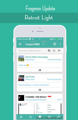 Bbm Mod  Retroit Light V3.3.1.24 Apk Terbaru