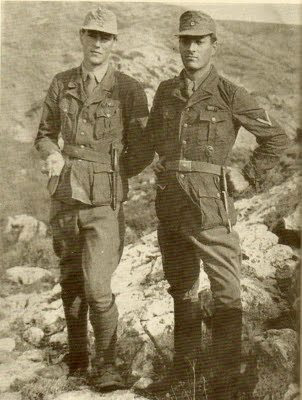 Patrick Leigh Fermor and Billy Moss