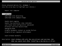 Advanced Boot Options
