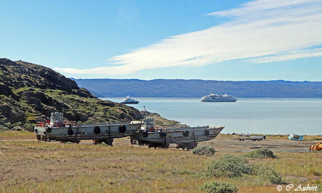 fjord, Kangerlussuaq, Groenland