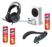 Concorso Pringles "Game Lovers" : vinci XBOX Series S, Cuffie Stereo, Speaker