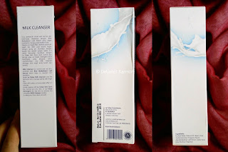 la tulipe cosmetics, review, milk cleanser, aloe vera