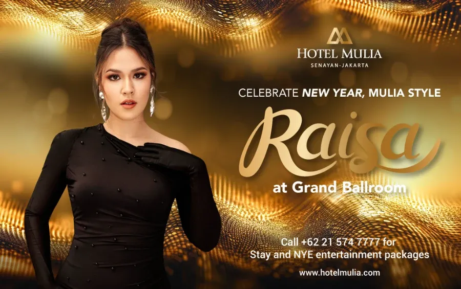 Raisa NYE Mulia Hotel