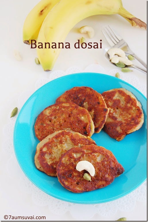 Banana dosai 