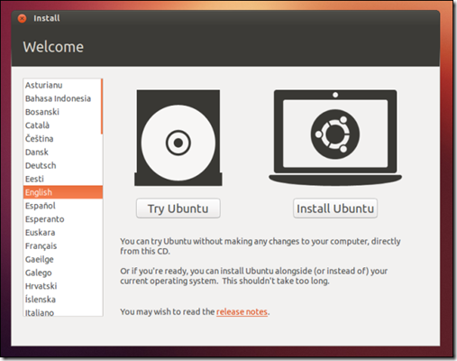 Menikmati Ubuntu via Live USB atau CD
