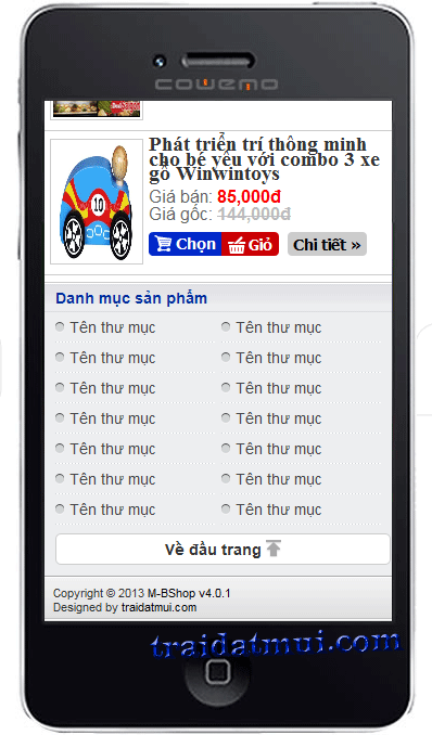 M-BShop v4.0.1 - Mẫu bán hàng online tích hợp cả giao diện web và giao diện di động cho Blogspot