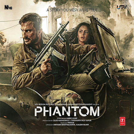 Poster Of Hindi Movie Phantom (2015) Free Download Full New Hindi Movie Watch Online
