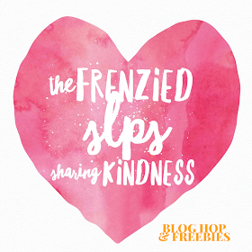 Sharing Kindness with Freebies for Valentine's Day or any day by Frenzied SLPs sharing Kindness blog hop! www.speechsproutstherapy.com