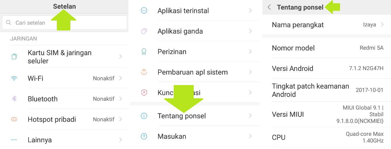 Cara Cek Tipe Hp Xiaomi Lama dan Terbaru (Work) - SemutImut - Tutorial