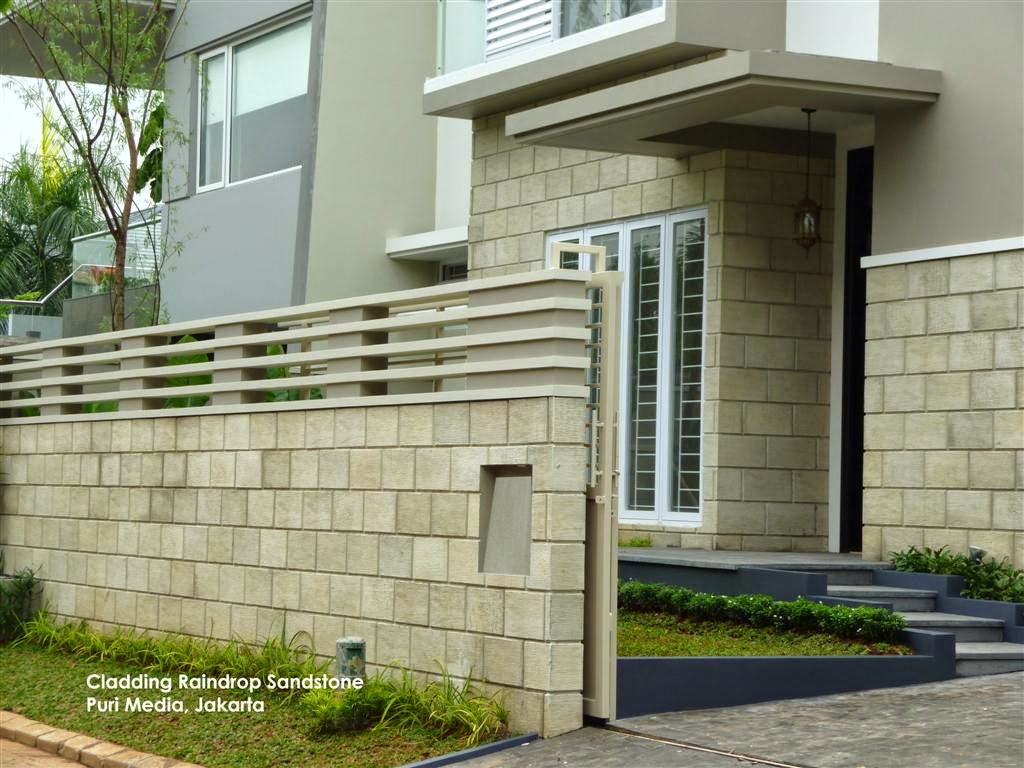 64 Desain Rumah Minimalis Dengan Variasi Batu Alam Desain Rumah