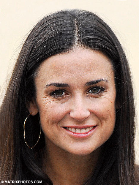 famous actress Demi Moore