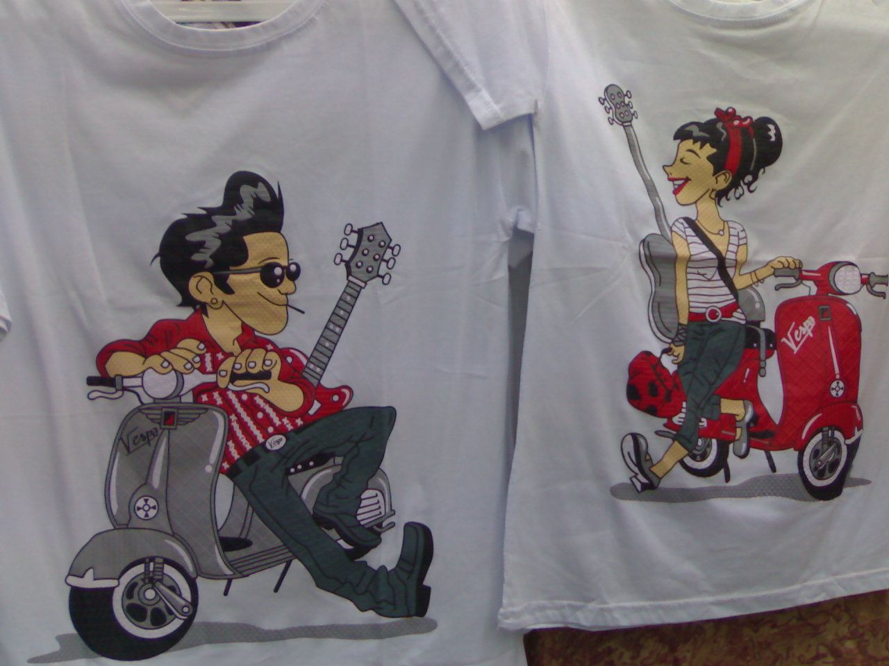  Baju  Couple  vespa  cinta