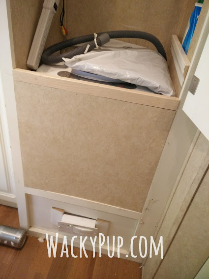 Amazing! Add a washer to your camper or tiny house! only 18" - full tutorial! 