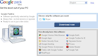 Google Pack Software