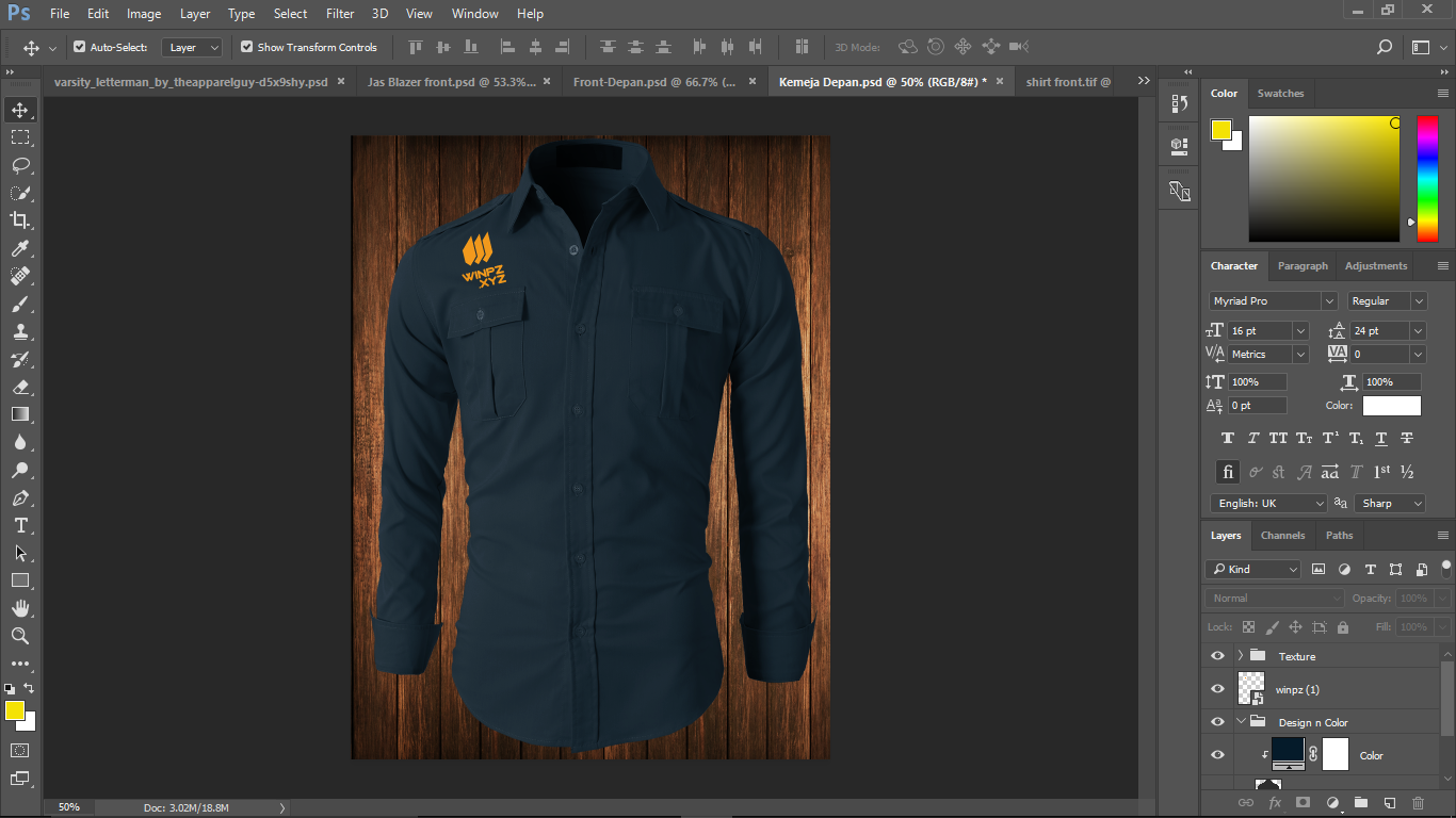 Download Mendesain Baju Sendiri Menggunakan Photoshop | Winpz