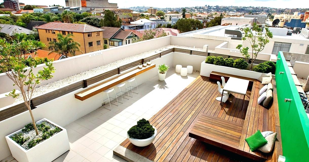 Desain Rumah  Minimalis  Modern Dengan Rooftop  Icon Rumah 