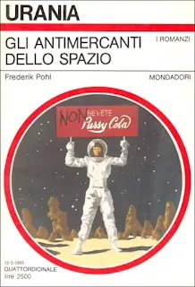 La copertina di Gli Antimercanti dello Spazio - Urania 998