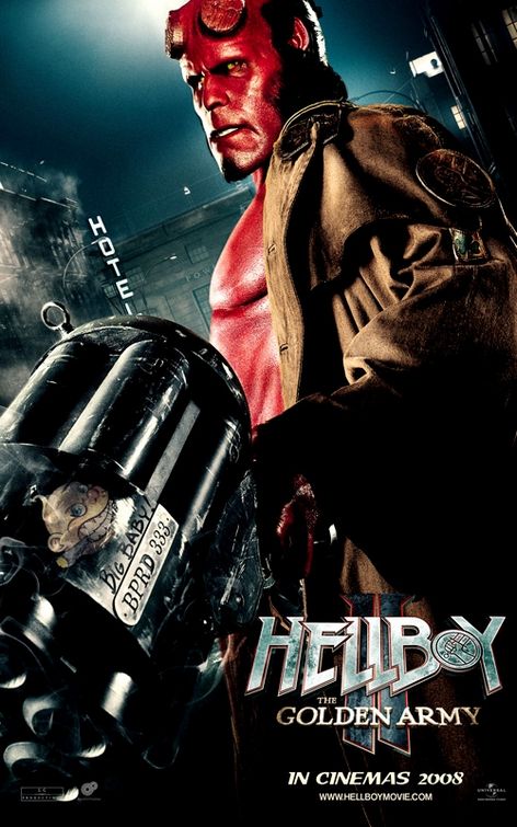 Hellboy II The Golden Army Big Baby Gun poster