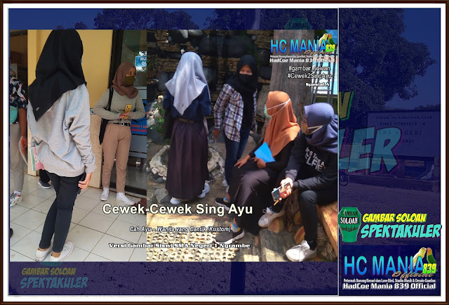 Gambar Soloan Spektakuler - Gambar Siswa-Siswi SMA Negeri 1 Ngrambe - Buku Album Gambar Soloan Edisi 13