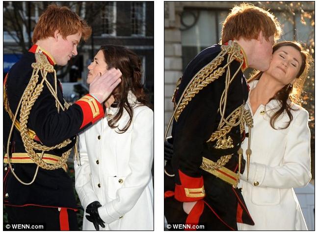 Going in for a kiss Prince Harry and Pippa on a date in Soho or are they