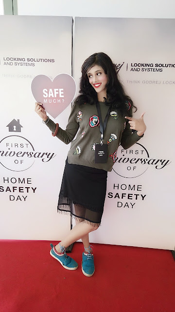 Dipty Gharat at Home Safety DAY AT Godrej ONE 