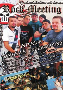 Rock Meeting 10 - Junho 2010 | TRUE PDF | Mensile | Musica | Metal | Rock | Recensioni
Rock Meeting é una revista digital criada em 2009 com o objetivo de movimentar a cena de Rock underground de Alagoas. Atualmente, é conhecida nacional e internacionalmente.