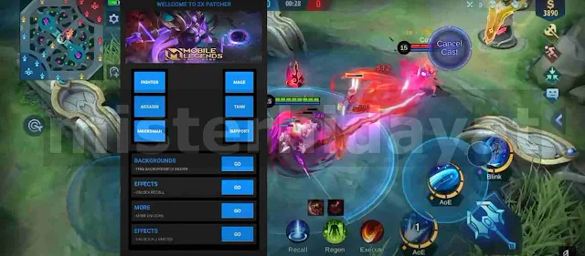 Apk ZX Patcher Zalaxis Mobile Legends Download For Android